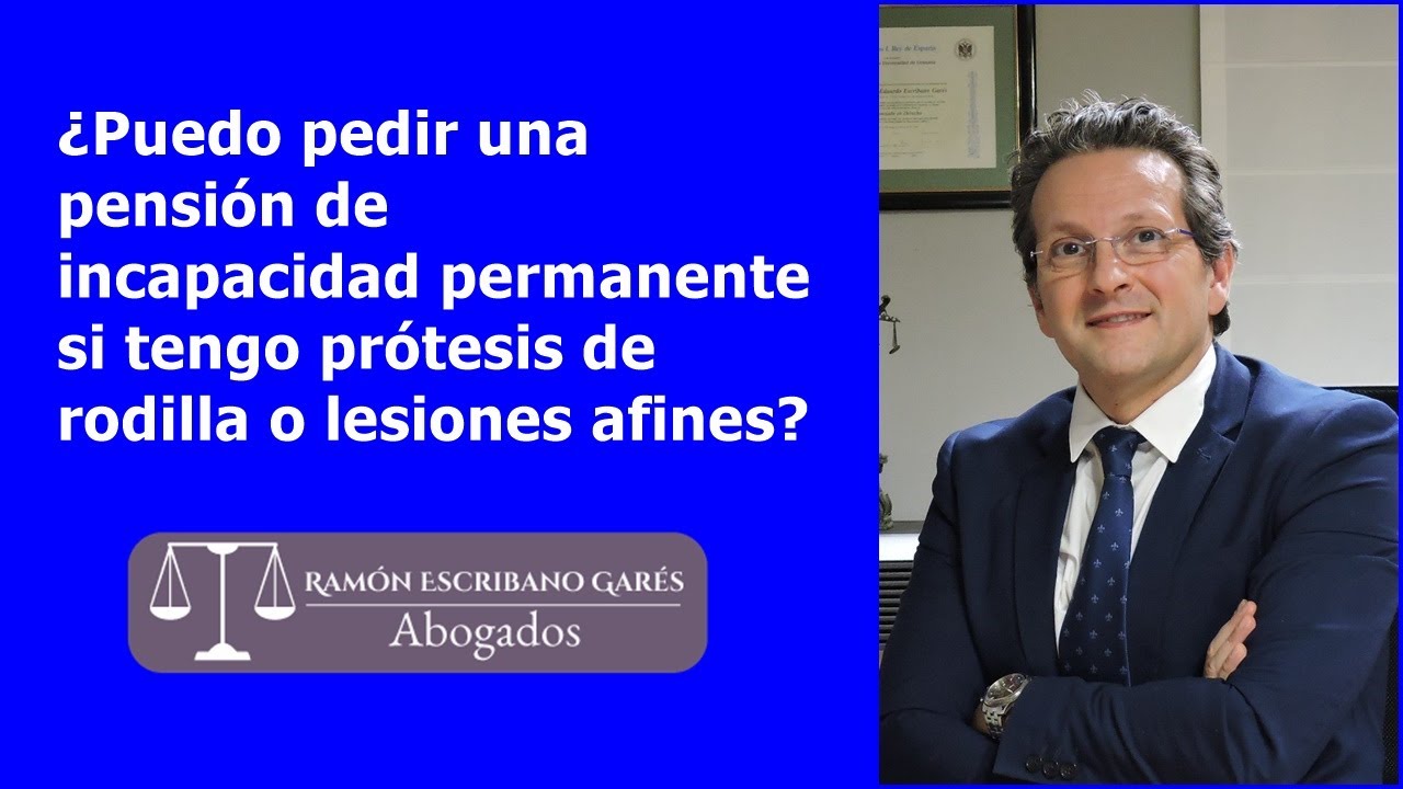 baja médica por prótesis de rodilla