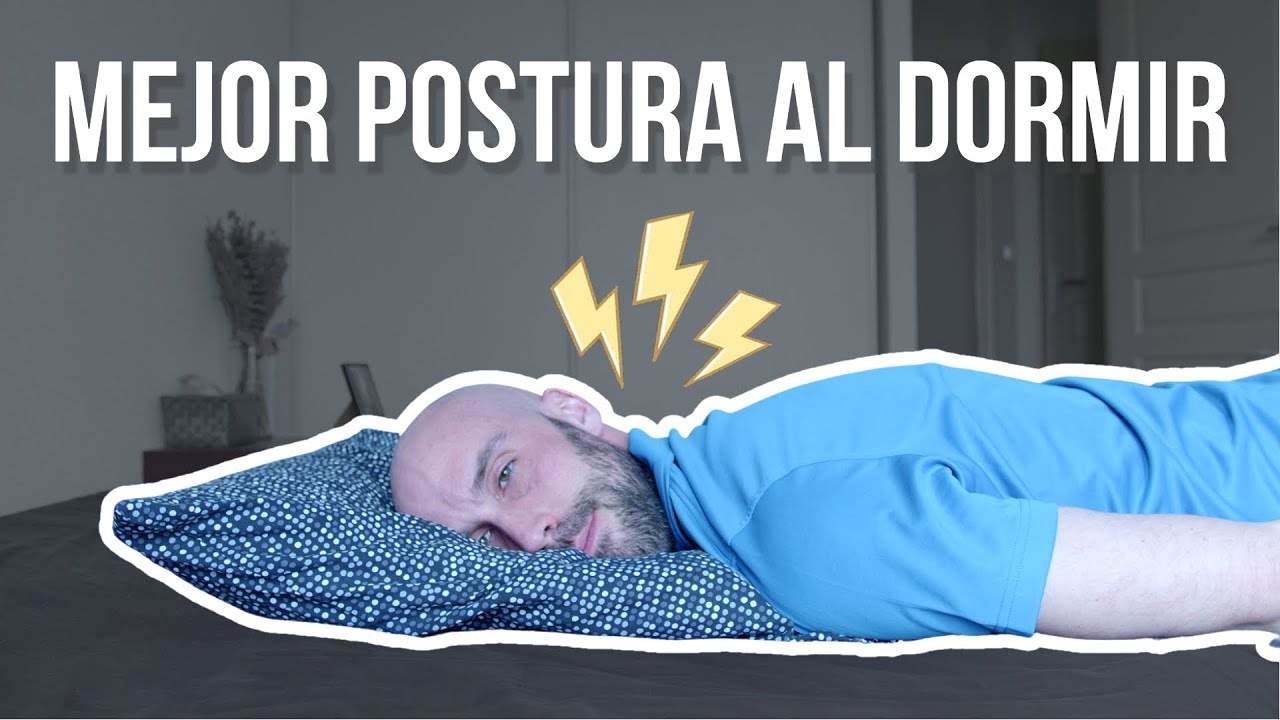 como dormir con la columna recta