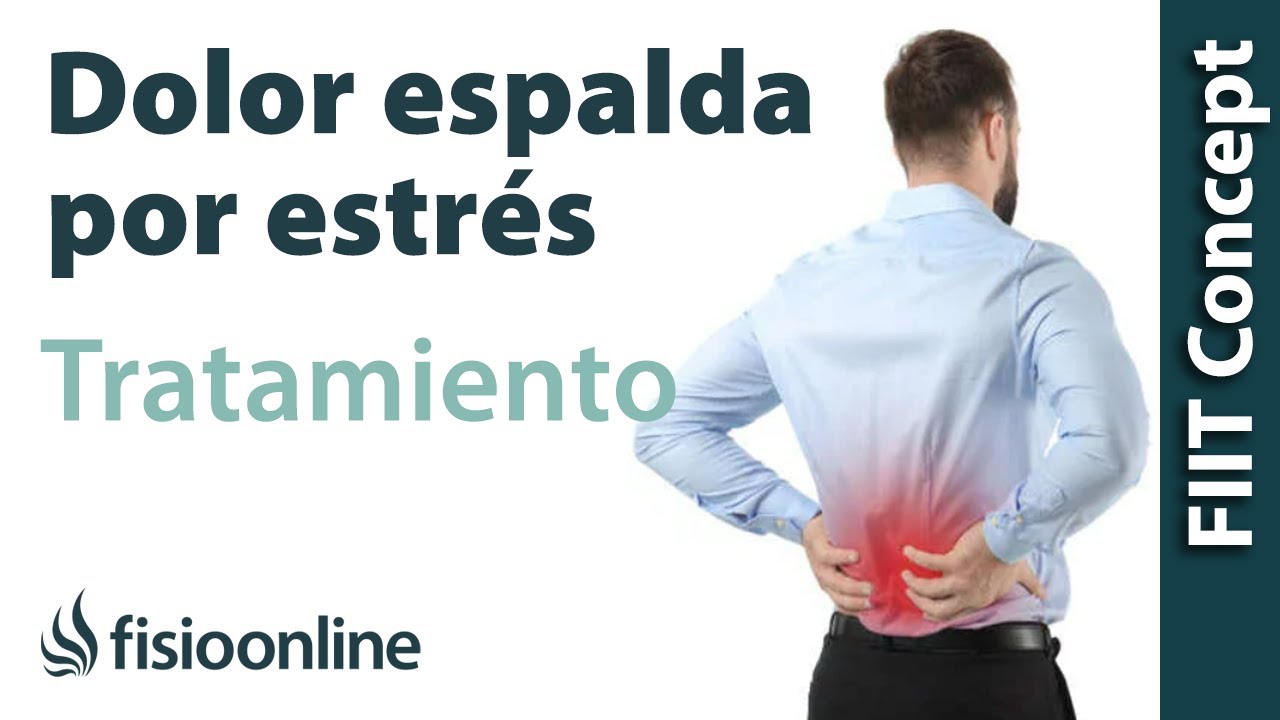 como es el dolor de espalda por estres