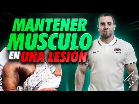 como no perder masa muscular durante una lesion