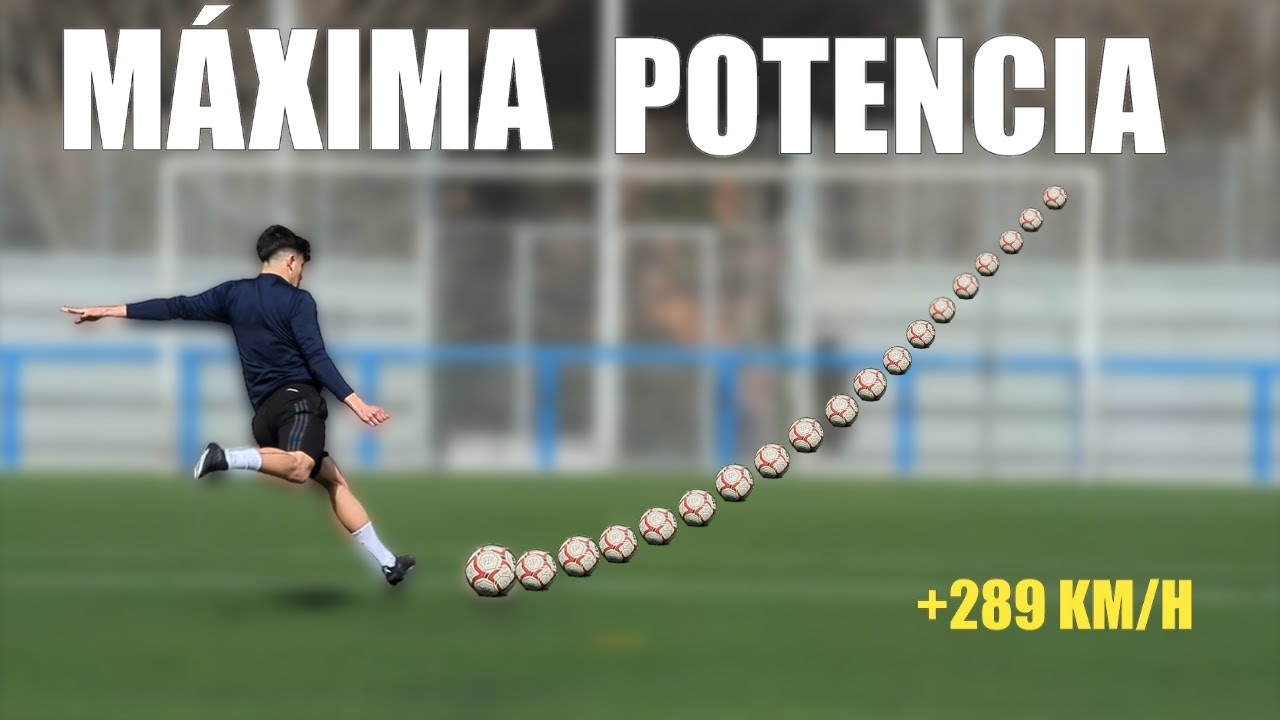 como patear mas fuerte el balon
