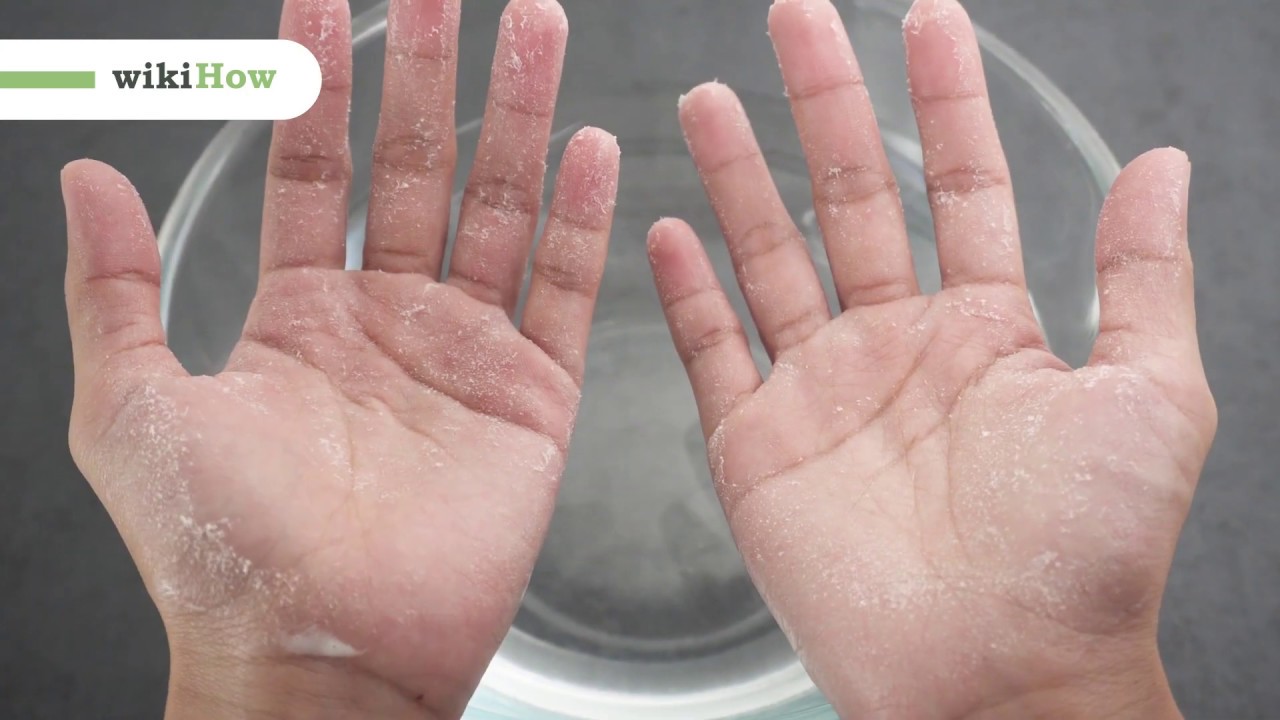 como quitar el foam de las manos