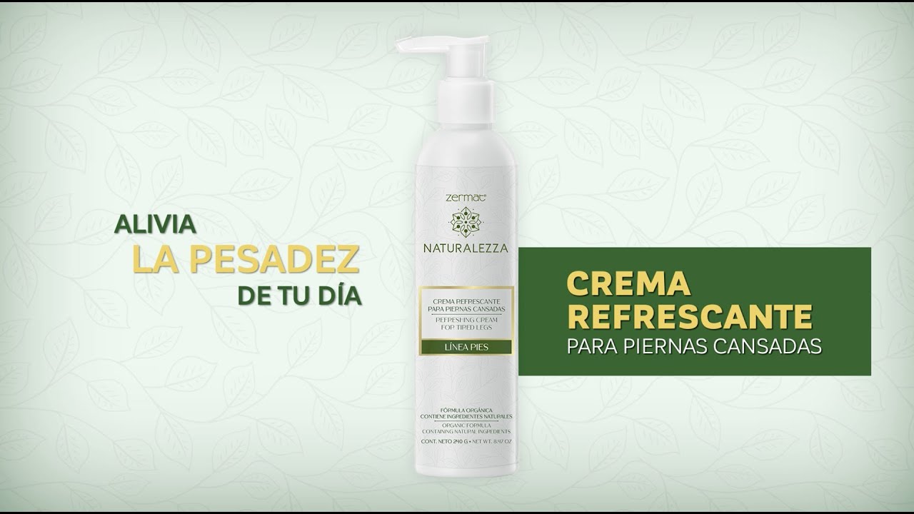 crema para piernas cansadas e hinchadas