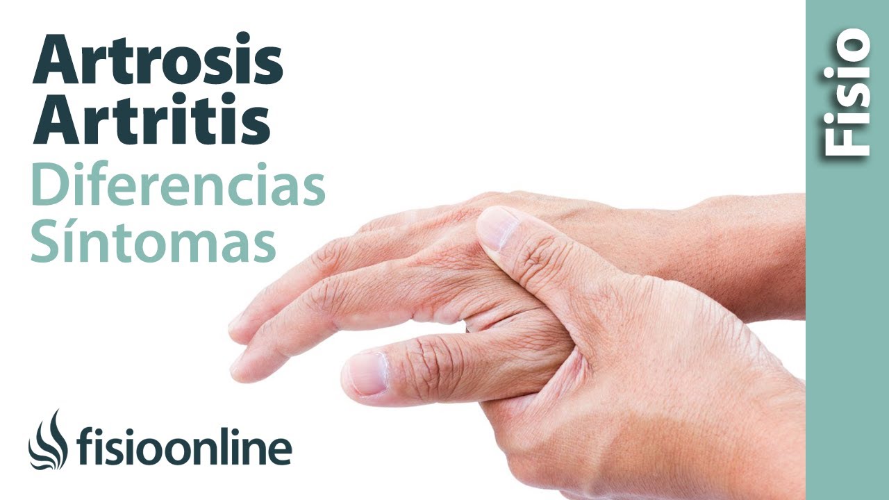 cuáles son los tipos de artrosis