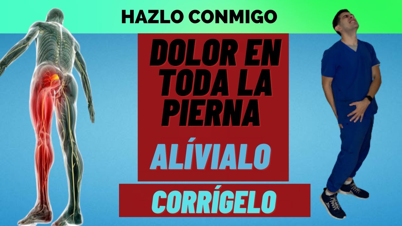 dolor desde la cadera hasta el gemelo