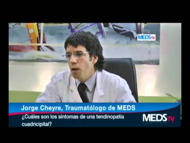 entesopatia calcica del tendon del cuadriceps