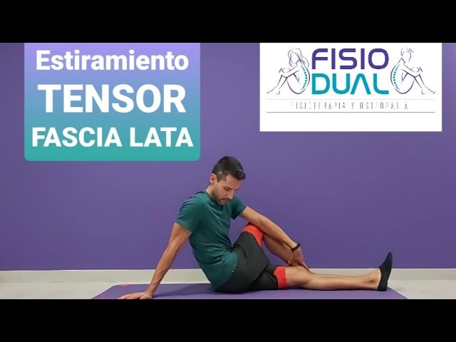 estiramiento tensor de la fascia lata