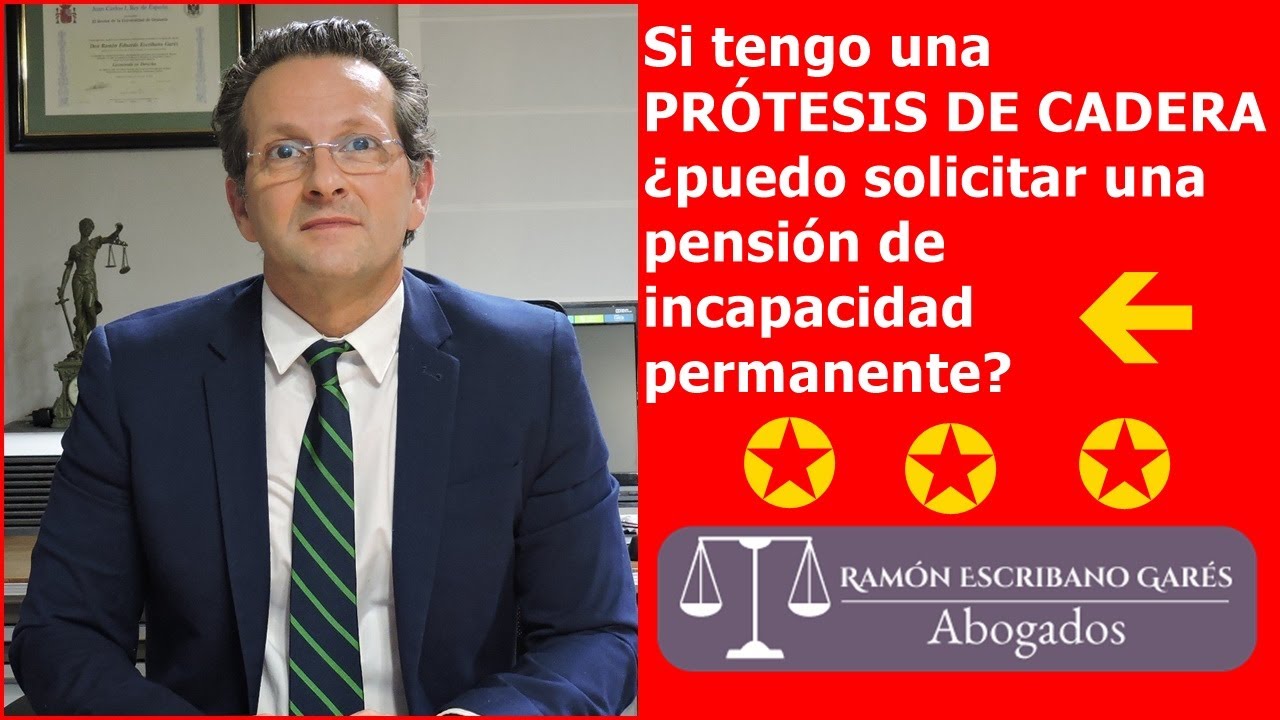 grado de invalidez por protesis de cadera