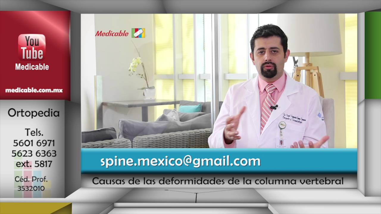 las deformaciones de la columna vertebral