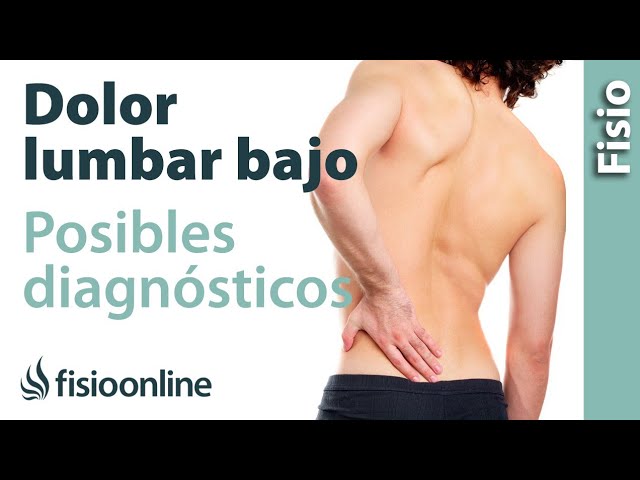 me duelen las lumbares al andar