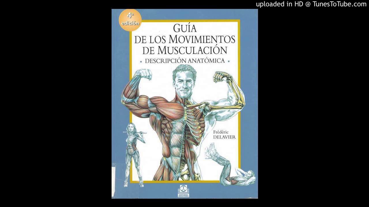 mujeres guía de los movimientos de musculación anatómica color
