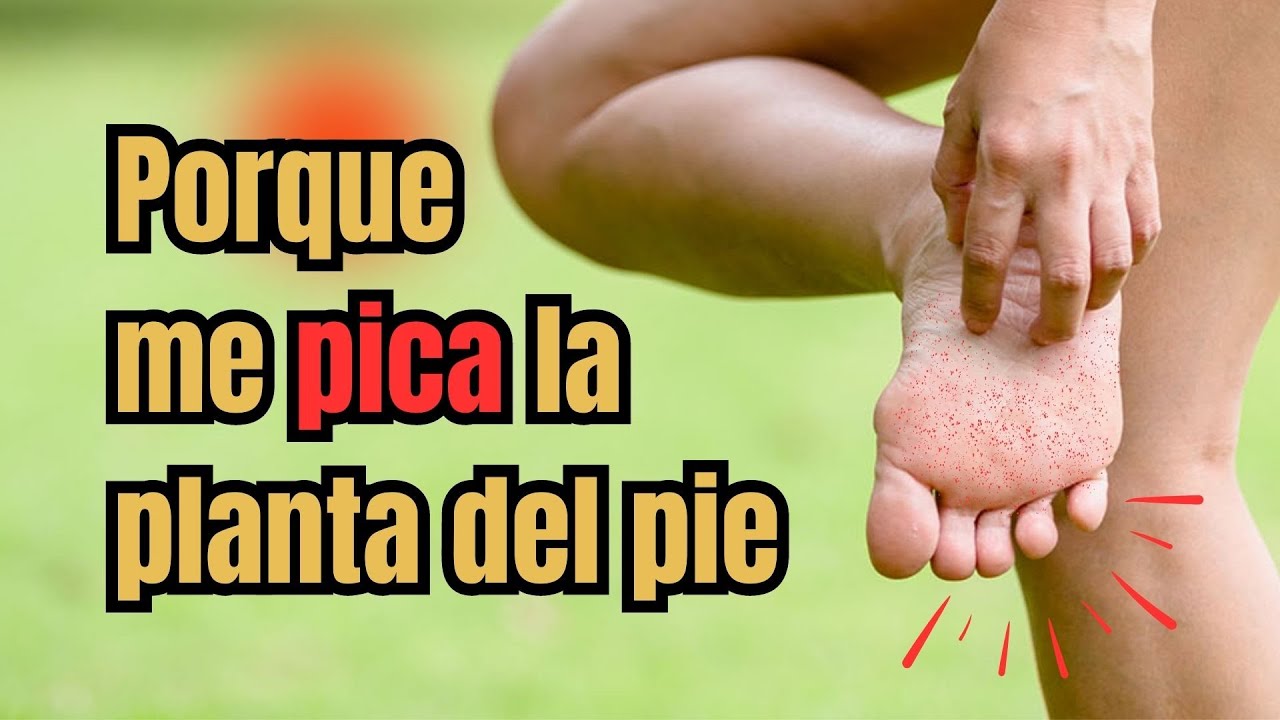 picor en la planta del pie derecho