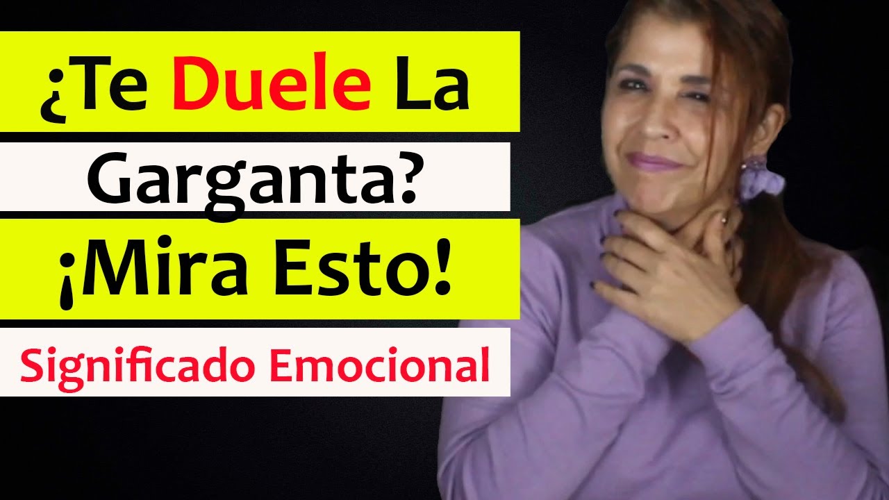 placas en la garganta significado emocional