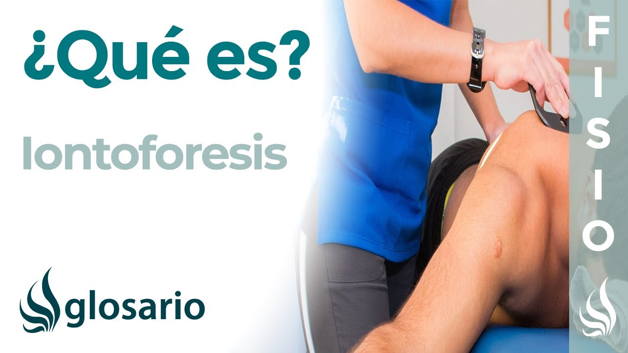 qué es la iontoforesis en fisioterapia