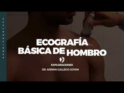 que se ve en una ecografia de hombros