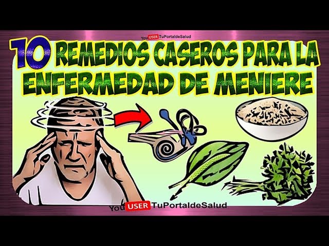 remedios naturales para el sindrome de meniere