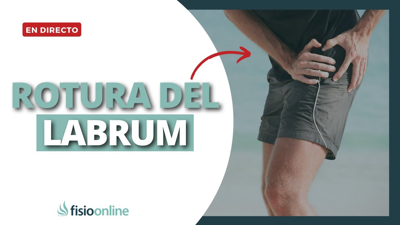 rotura del labrum de la cadera