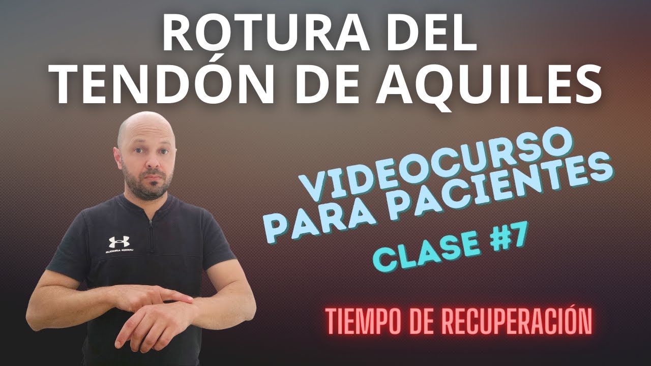 rotura tendón de aquiles tiempo de baja laboral