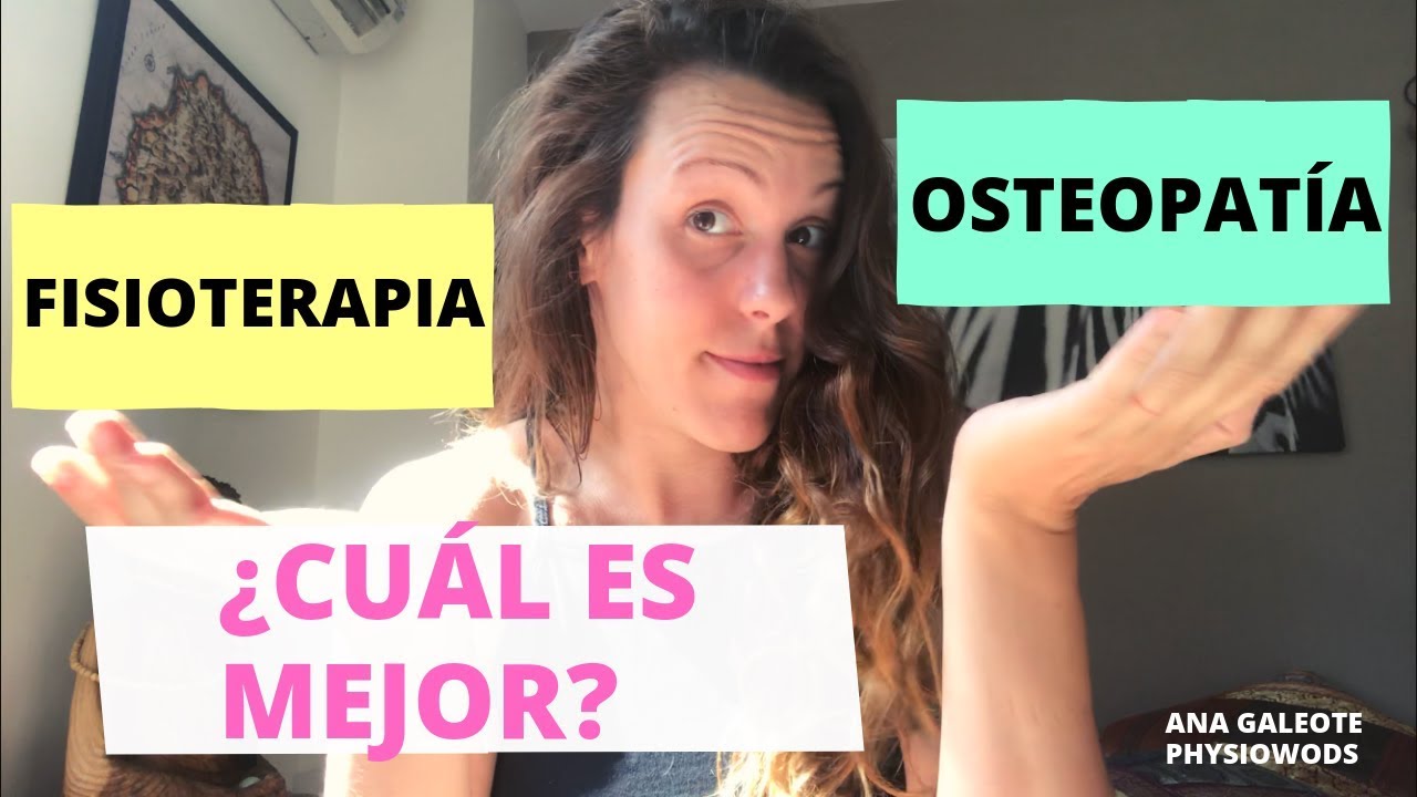 se puede ser osteópata sin ser fisio
