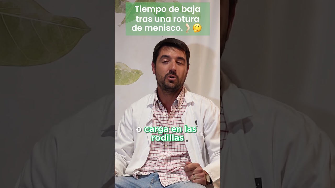 tiempo de recuperación de una gonalgia