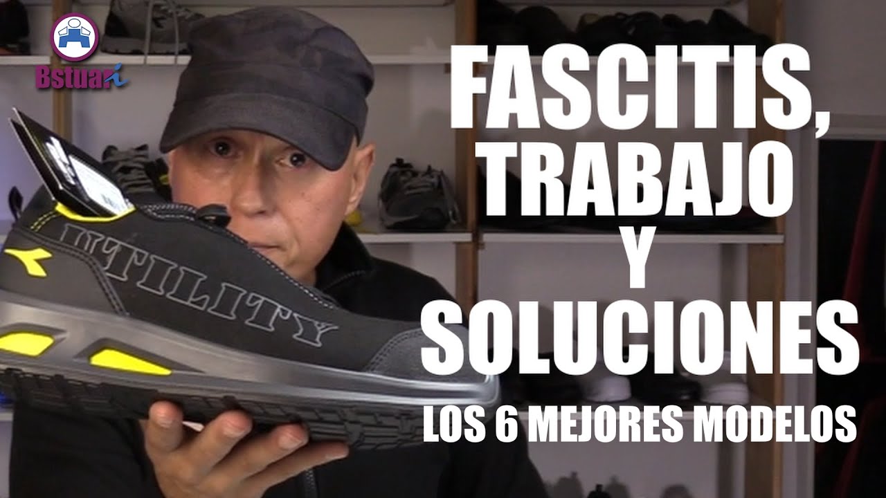 zapatos recomendados para la fascitis plantar