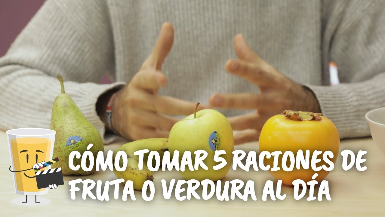 5 raciones de fruta y verdura al dia