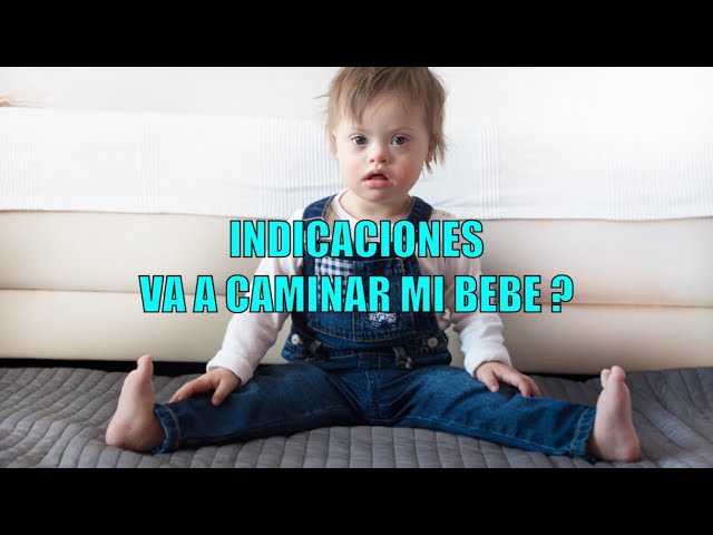 a que edad caminan los niños con sindrome de down