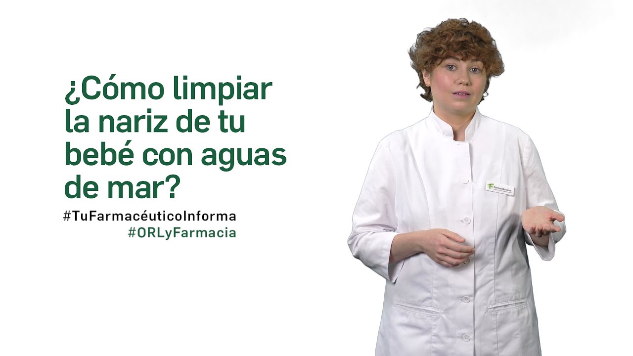 agua de mar para la nariz bebes
