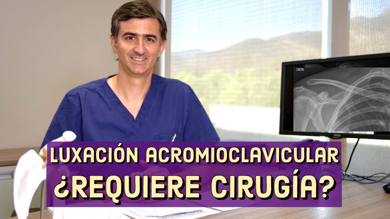 como dormir con una luxación acromioclavicular