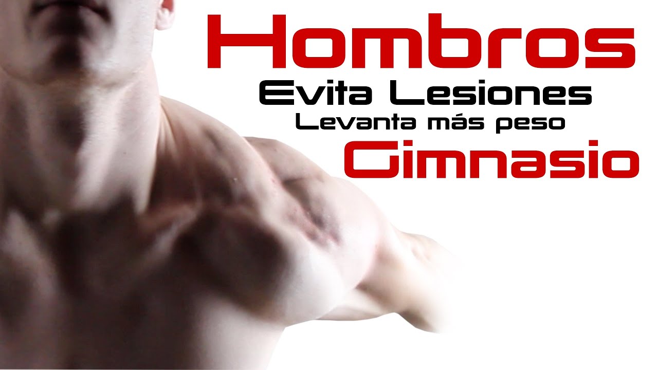 como evitar lesiones de hombro en el gym