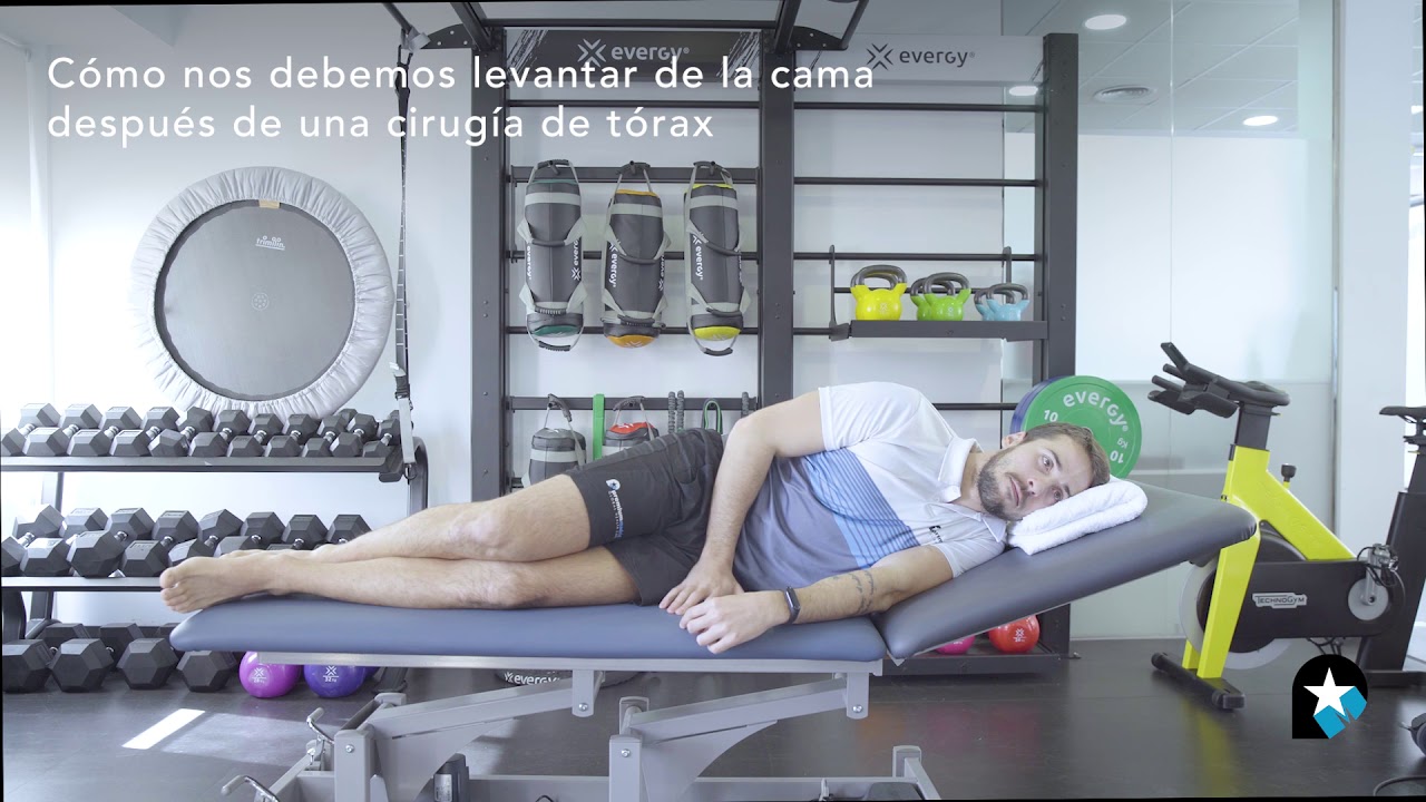 como levantarse dela cama despues de una cirugia
