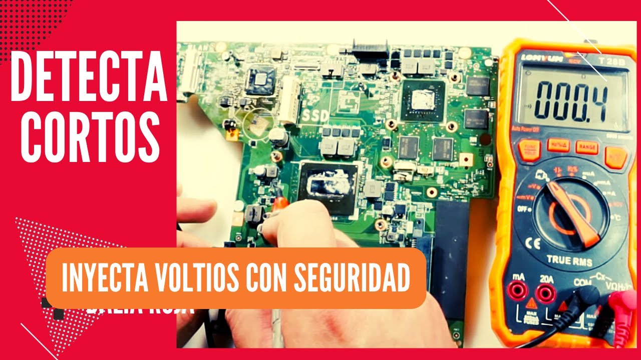 como saber si una placa esta en corto