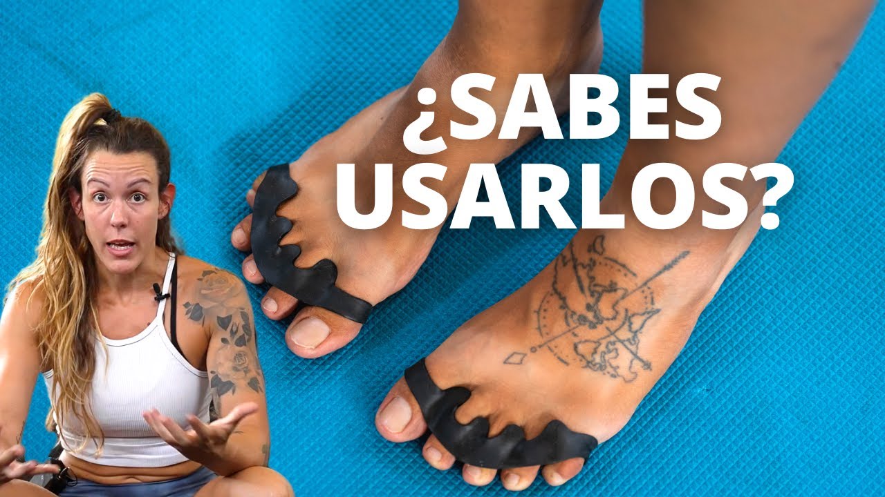 como separar los dedos de los pies