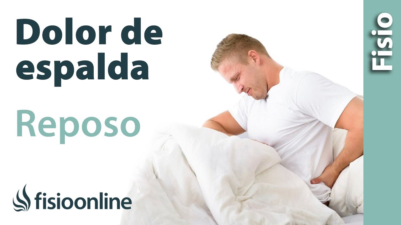 dolor en la zona lumbar al dormir
