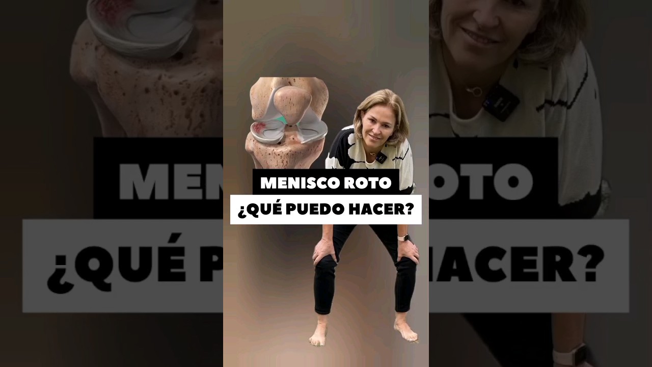es bueno andar con menisco interno roto