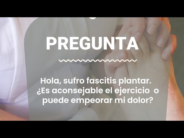 es bueno andar descalzo para la fascitis