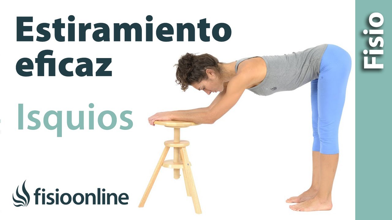 estiramiento parte posterior de la pierna