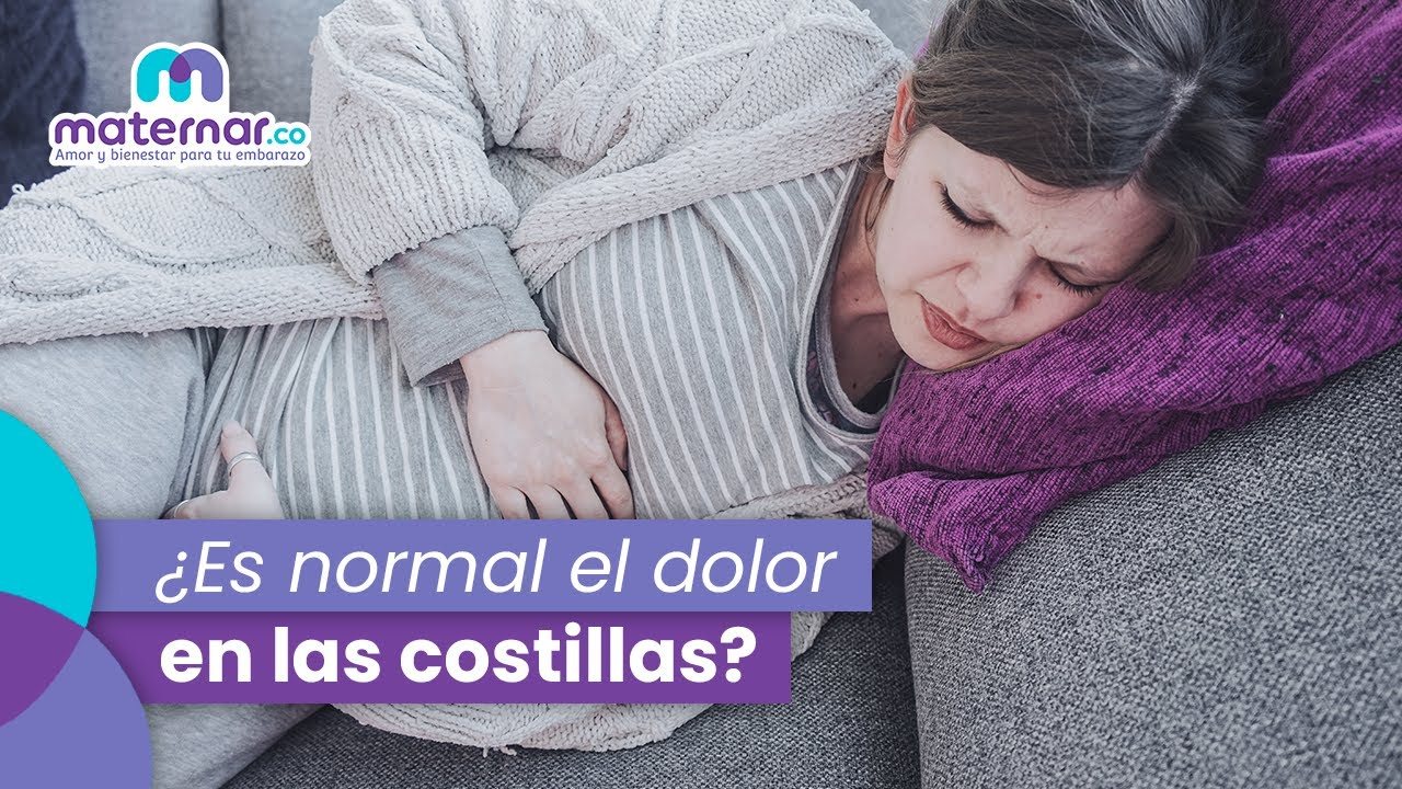 estoy embarazada y me duele la costilla izquierda