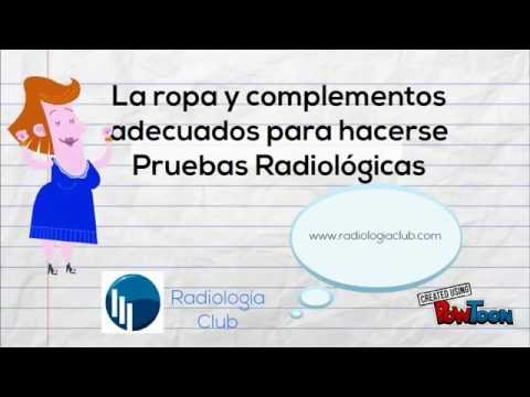hay que quitarse la ropa para una radiografía