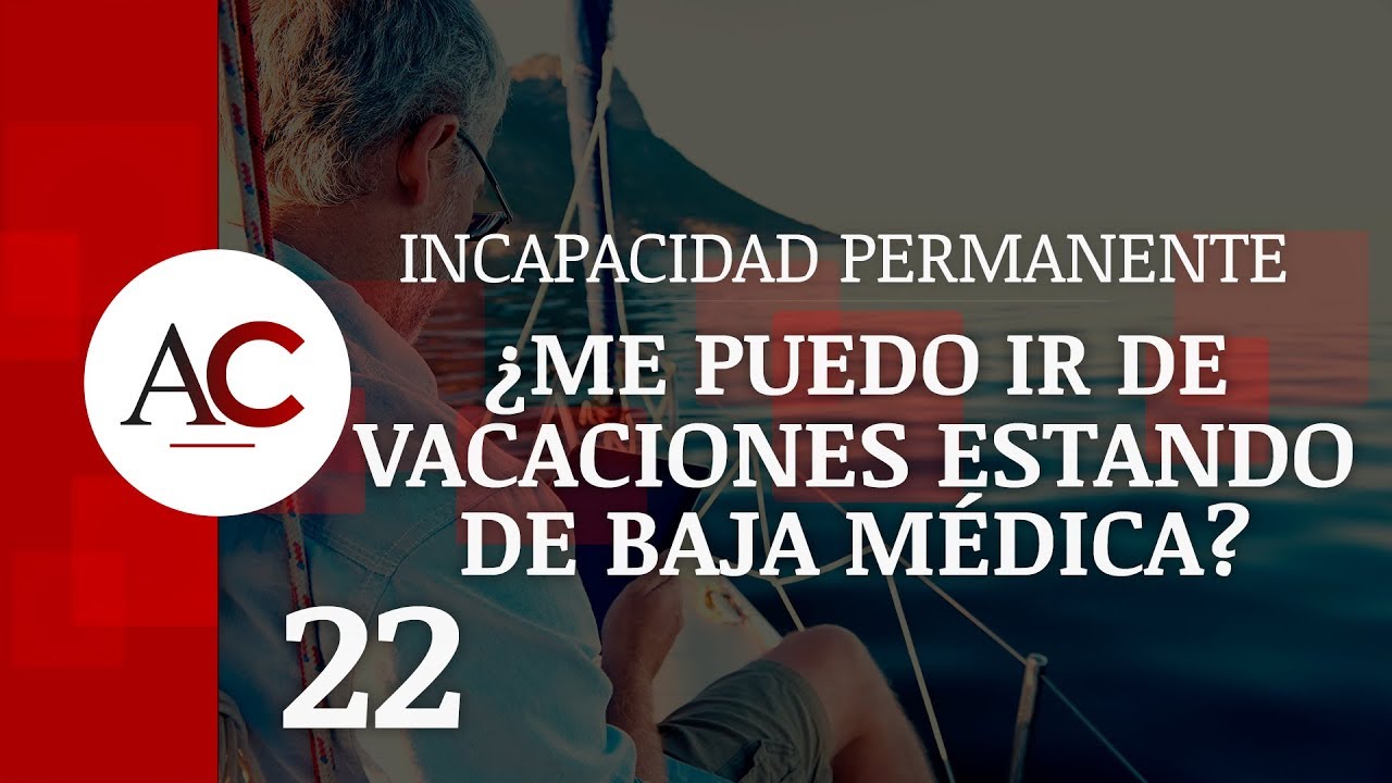 ir de viaje estando de baja