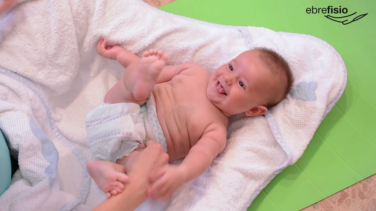 masajes relajantes para bebes de 1 mes