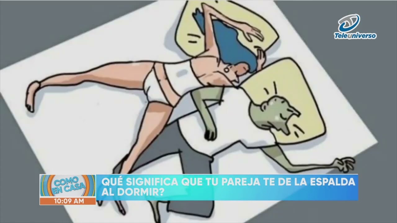 mi esposa me da la espalda al dormir