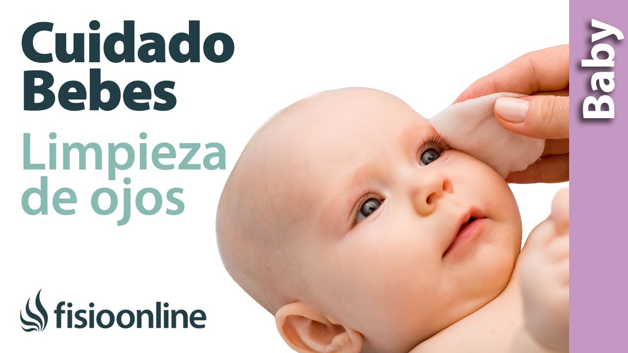 muchas lagañas en los ojos bebe