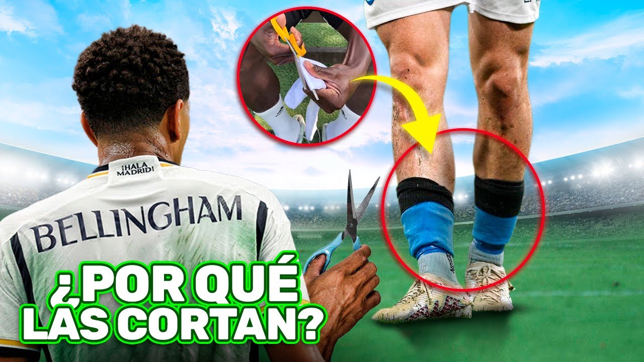porque los futbolistas se cortan las medias