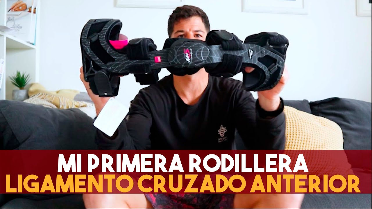 rodillera para despues de operacion de ligamento cruzado anterior