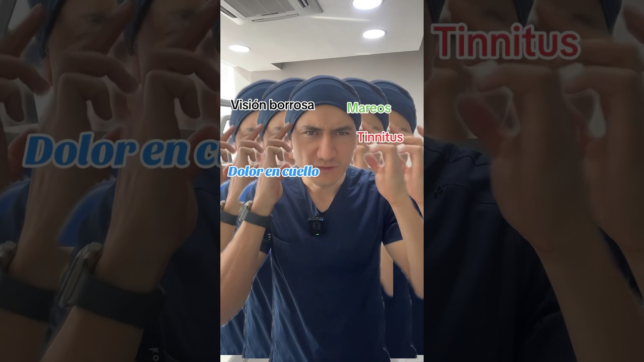 siento la vista cansada y mareos