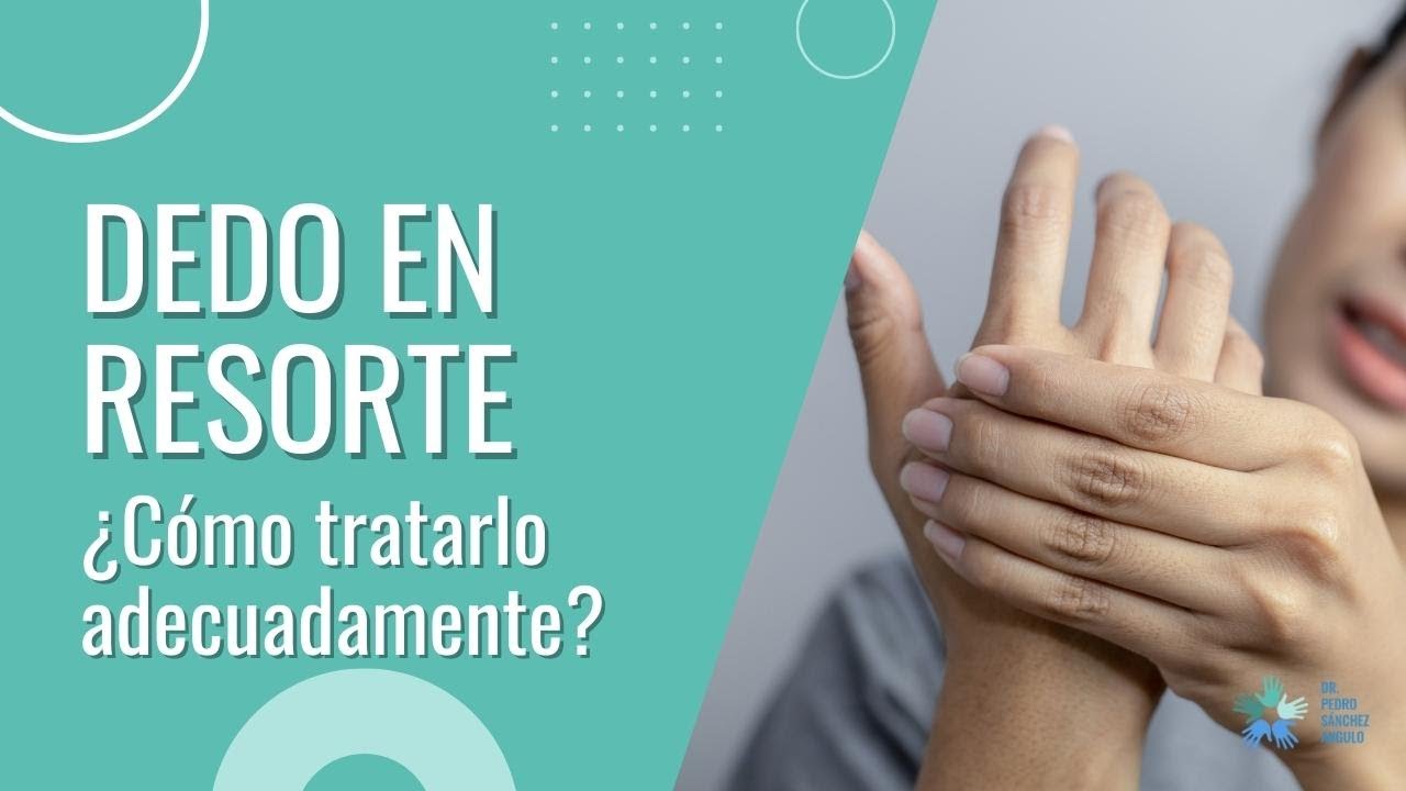 tenosinovitis estenosante del tendón flexor dedo en resorte