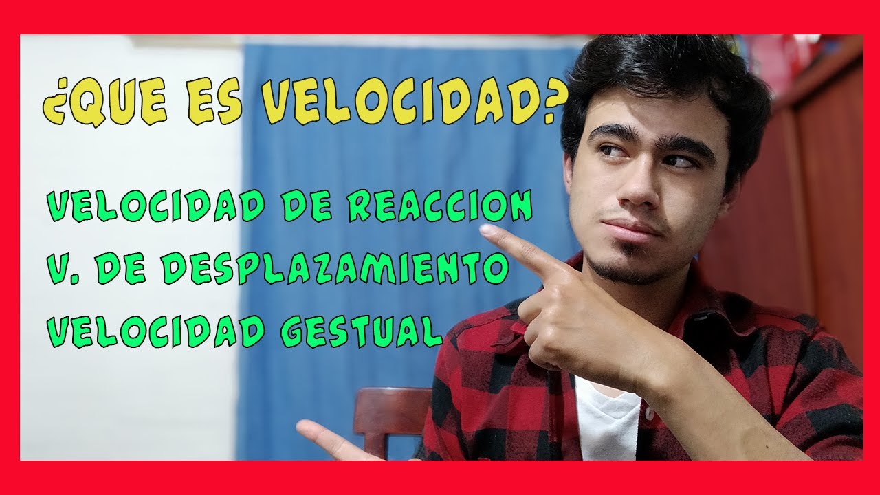 velocidad de contraccion en educacion fisica
