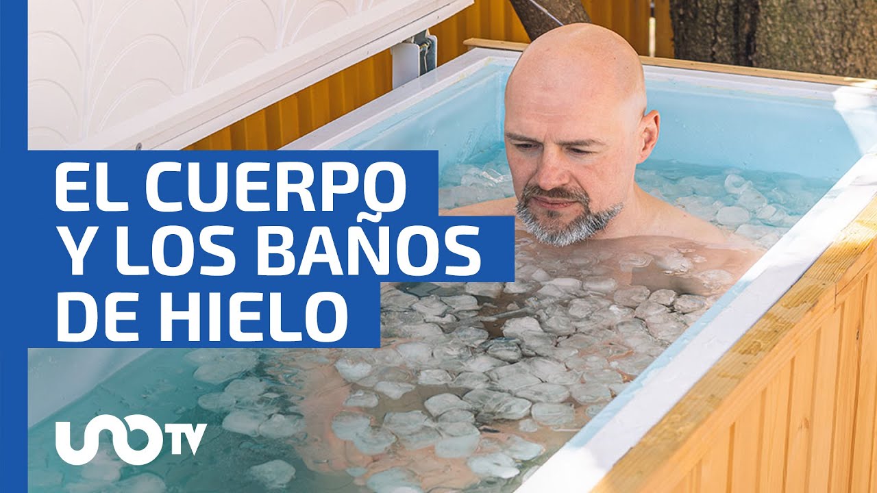 baño con hielo como se llama
