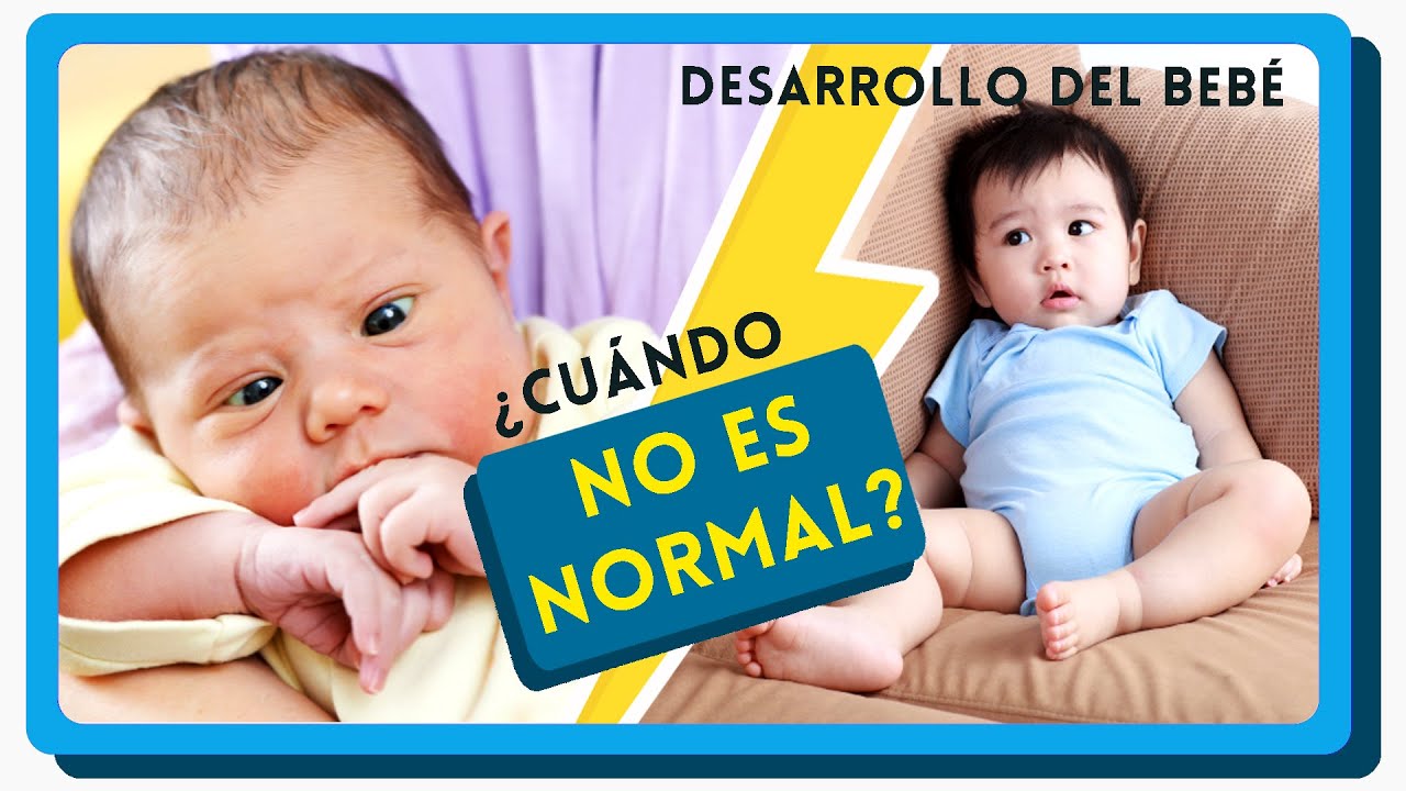 bebe gira la cabeza de un lado a otro